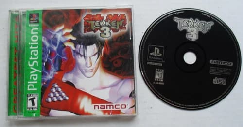TEKKEN 3 Playstation 1 PS1 Greatest Hits Clean Tested Authentic