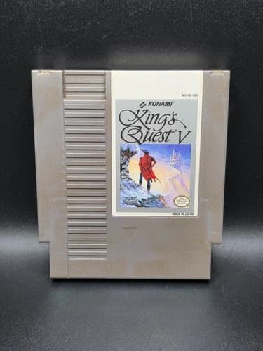 King's Quest V (Nintendo Entertainment System, 1992) - Game Cart Only Tested!