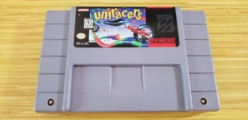 Uniracers (Super Nintendo SNES, 1994) Cartridge - Authentic, Tested and Working