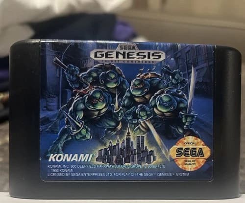 Konami Teenage Mutant Ninja Turtles: The Hyperstone Heist Sega Genesis 1992