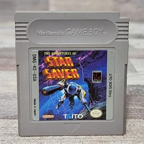 The Adventures of Star Saver (Nintendo Game Boy, 1992) Tested Authentic