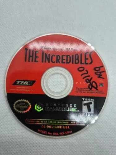 The Incredibles Disc Only (Nintendo GameCube, 2004)