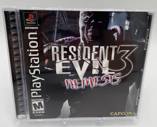 Resident Evil 3: Nemesis PlayStation 1 PS1 Complete CIB Black Label