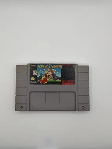 Wario's Woods (SNES) - Authentic & Tested