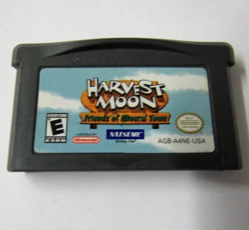 Harvest Moon - Friends of Mineral Town (Game Boy Advance GBA) Authentic