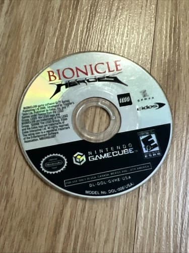 Bionicle Heroes ( GameCube ) Disc Only TESTED WORKING