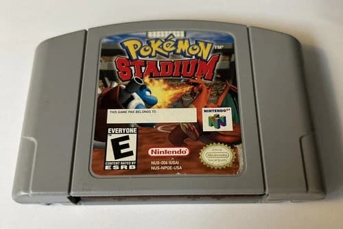 Pokemon Stadium, N64, Cartridge Only