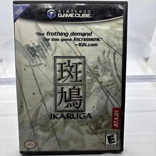 Ikaruga -Nintendo GameCube includes manual. Tested CIB