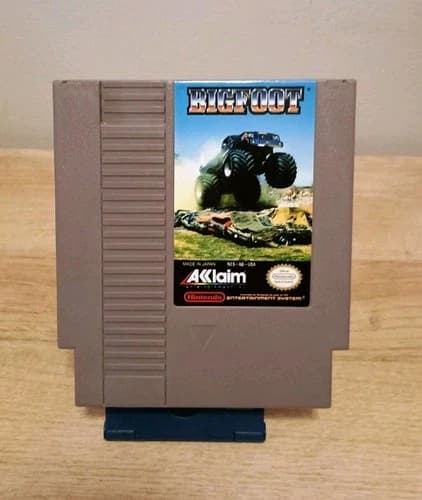 Bigfoot - 1990 NES Nintendo Game - Cart Only - TESTED and cleaned