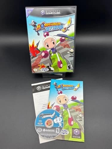 Bomberman Jetters (Nintendo GameCube, 2004) - Tested! SUPER CLEAN