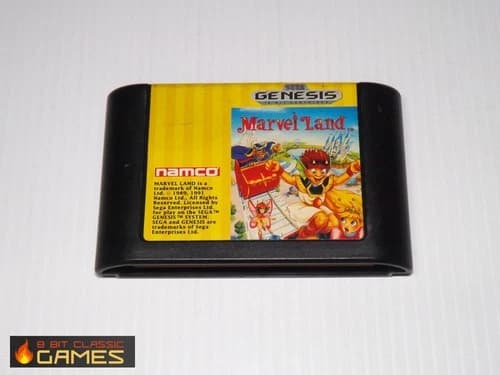 Marvel Land GAME ONLY - Sega Genesis - 1231a