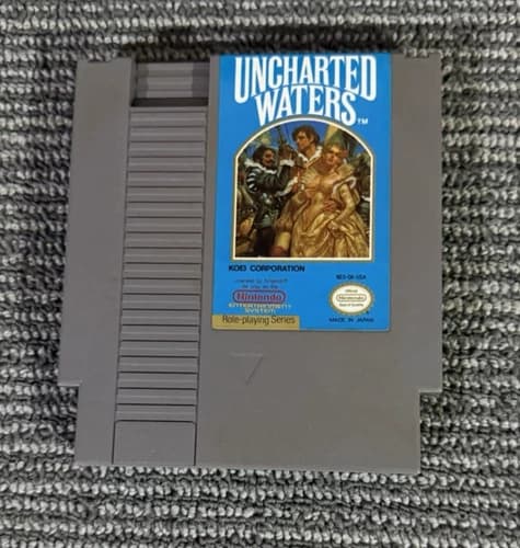 Uncharted Waters for Nintendo NES Authentic Fast Free Shipping
