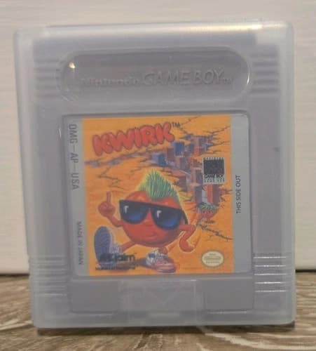 Kwirk (Nintendo Game Boy, 1990) Authentic Cartridge - TESTED