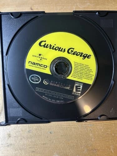 Curious George Nintendo GameCube Disc Only Tested Working! Ships Free