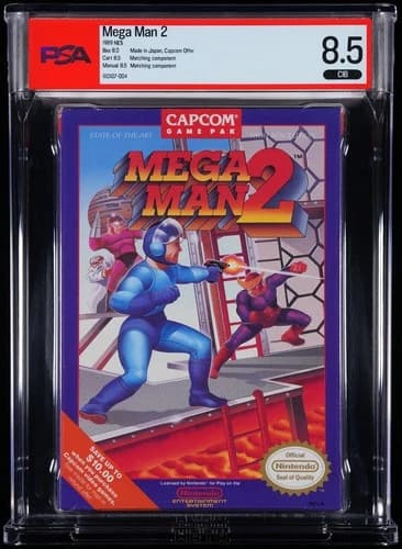 Mega Man 2 - NES - CIB - PSA8.5