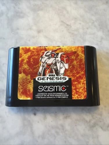 MUSHA For Sega Genesis Or Mega Drive With Bag