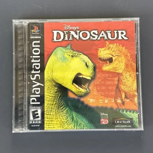 Disney's Dinosaur Sony PlayStation 1 PS1 Complete CIB Authentic Tested