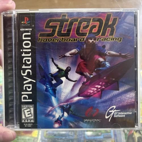 Streak: Hoverboard Racing (PlayStation 1 PS1) Complete CIB