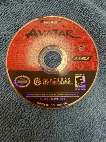 Avatar the Last Airbender for Nintendo Gamecube Disc Only