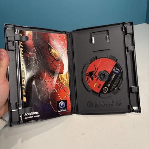 Spider-Man 2 (Nintendo GameCube, 2004) CIB Complete with Manual