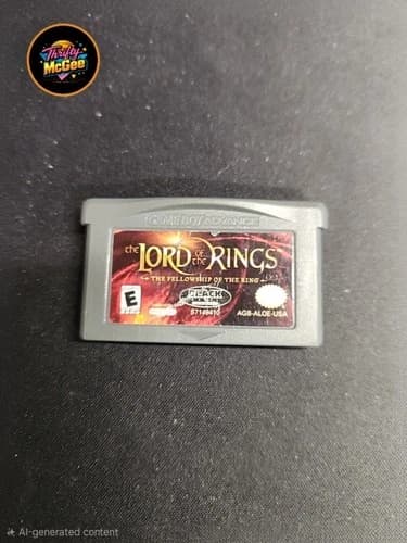 The Lord Of The Rings: Fellowship Of The Ring (Nintendo Gameboy Advance, 2002)