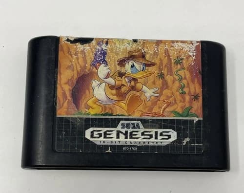 QuackShot Starring Donald Duck (Sega Genesis, 1991) Cartridge Only Tested