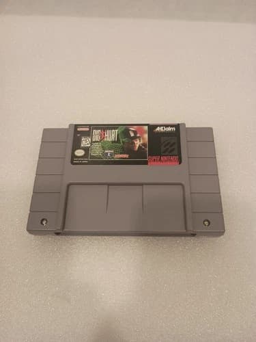 Frank Thomas Big Hurt Baseball (Super Nintendo Entertainment System, 1995)
