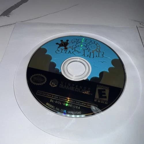 Super Mario Sunshine (Nintendo GameCube, 2002) *Disc Only*