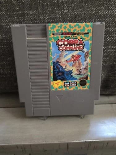 VINTAGE NES COBRA COMMAND NINTENDO GAME CARTRIDGE TESTED WORKS