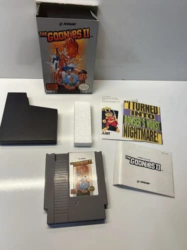 The Goonies 2 (1987) NES Nintendo CIB Good Condition - Tested