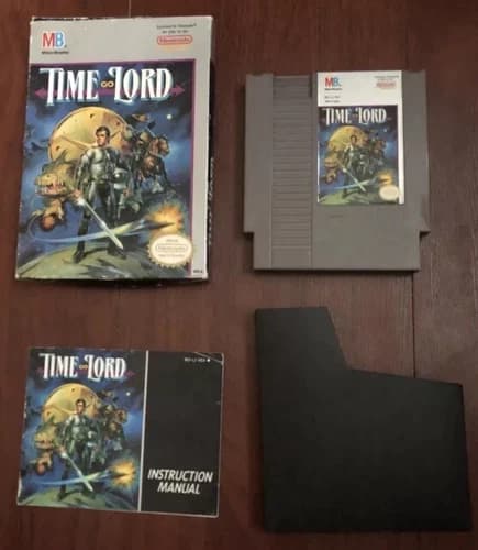 Time Lord (Nintendo Entertainment System, 1990) Complete in Box (CIB) US/NTSC