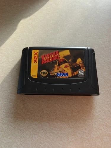 Virtua Racing Deluxe (Sega Genesis 32X, 1994) Game Cartridge Only Cleaned Tested