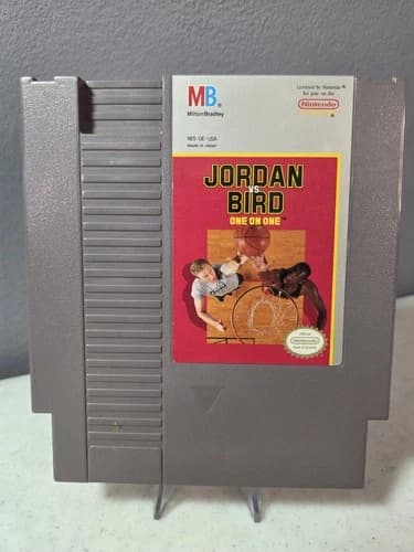 Jordan vs Bird One on One Nintendo NES Cartridge Only - Tested & Working