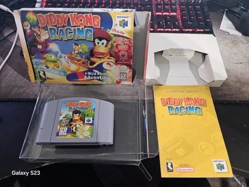 Nintendo 64 Diddy Kong Racing N64 CIB Complete w/ Manual Tested Authentic