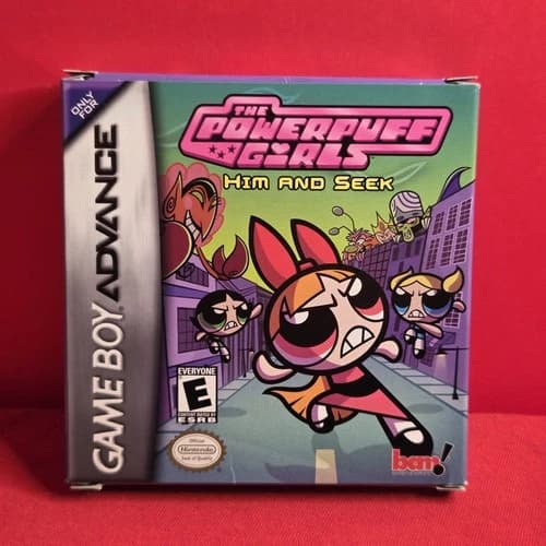 Coll/VTG:(CIB) Nintendo Game Boy Advance game The Powerpuff Girls: Him and Seek