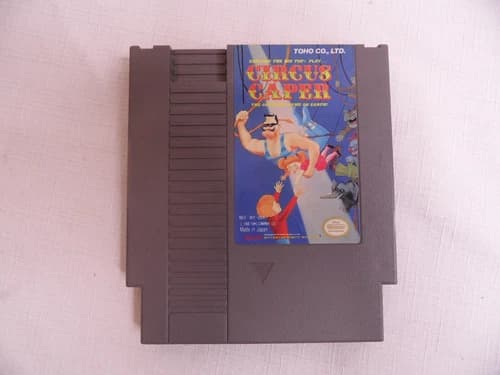 Circus Caper NES Nintendo Entertainment System Game Original AUTHENTIC - Tested