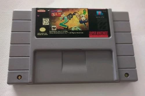 Earthworm Jim 2 - SNES - 1995 - CARTRIDGE ONLY