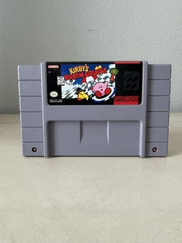 Kirby's Dream Course SNES Super Nintendo Authentic Tested