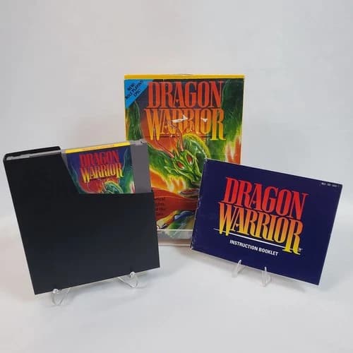 Dragon Warrior NES CIB Complete in Box, Great Condition