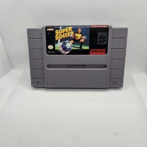 Super Soccer SNES Super Nintendo Game Cartridge Tested & Working
