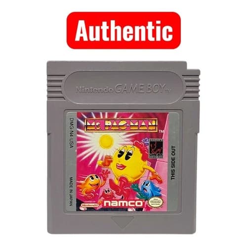 Ms. Pac-Man (Nintendo Game Boy, 1993) Authentic Tested L25