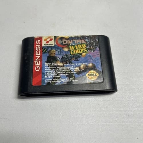 Contra: Hard Corps (Sega Genesis) Cartridge Only