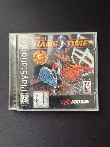 PS1 NBA HangTime (Sony PlayStation 1) CIB Good Condition