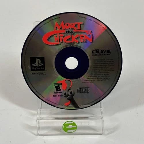 Mort the Chicken (Sony PlayStation 1 PS1, 2000) Disc Only