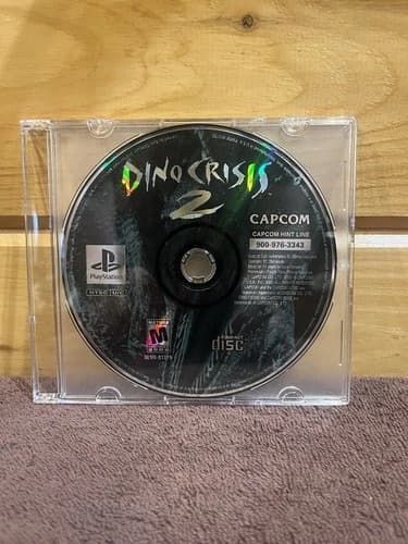 Dino Crisis 2 (Sony PlayStation 1, 2000) Disc Only Tested