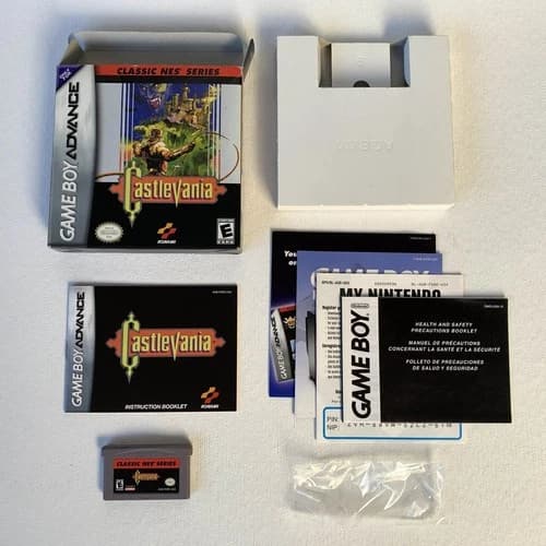 Game Boy Advance: CastleVania, CIB (box, cartridge, manual)