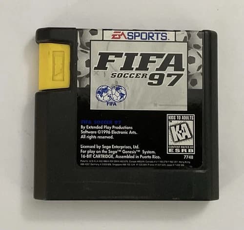 Sega Genesis FIFA Soccer 97