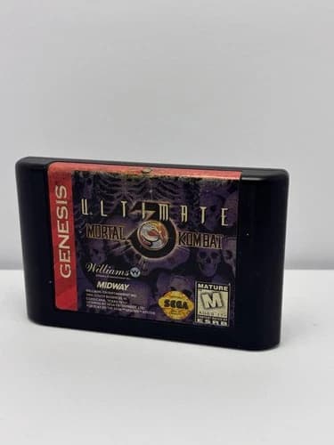 Ultimate Mortal Kombat 3 (Sega Genesis, 1996) Authentic Game
