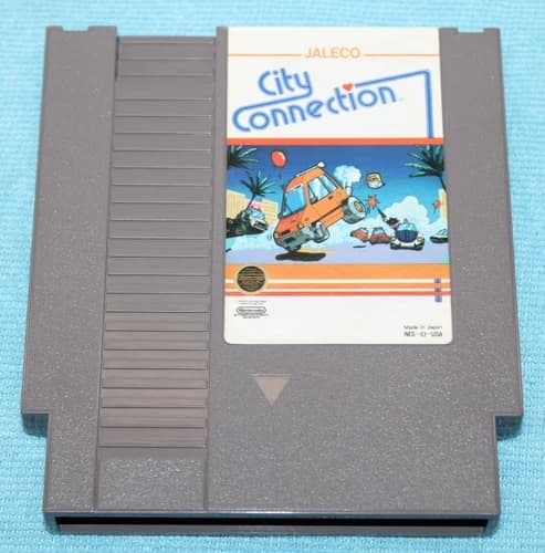 City Connection - Nintendo NES Video Game - Tested & Working