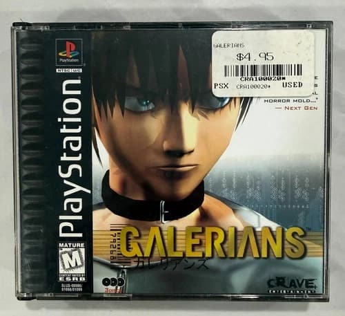 Galerians - PlayStation - PS1 - Complete - CIB - NTSC -US